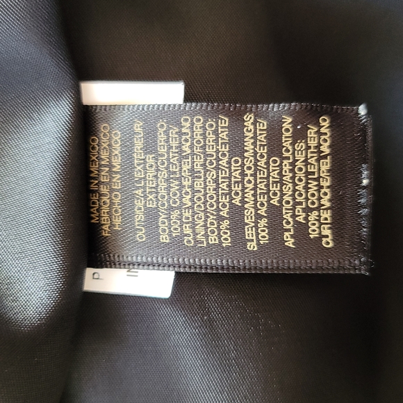 Men's Frye Leather Biker Jacket (medium) - Picture 6 of 6